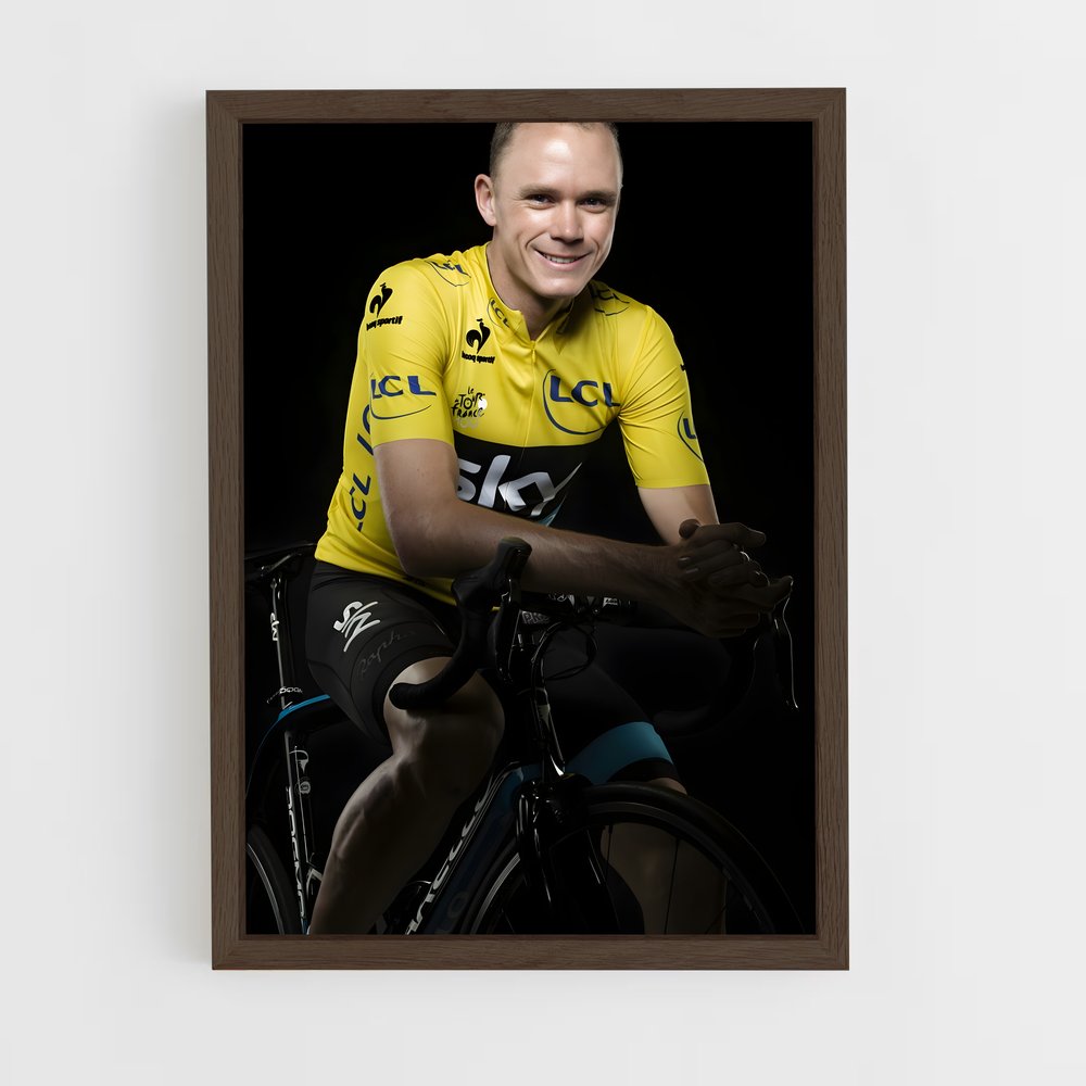 Poster Chris de froome – affiche Cyclisme (vue 5)
